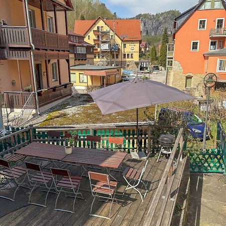 Haus Felsental Appartement Rathen Buitenkant foto