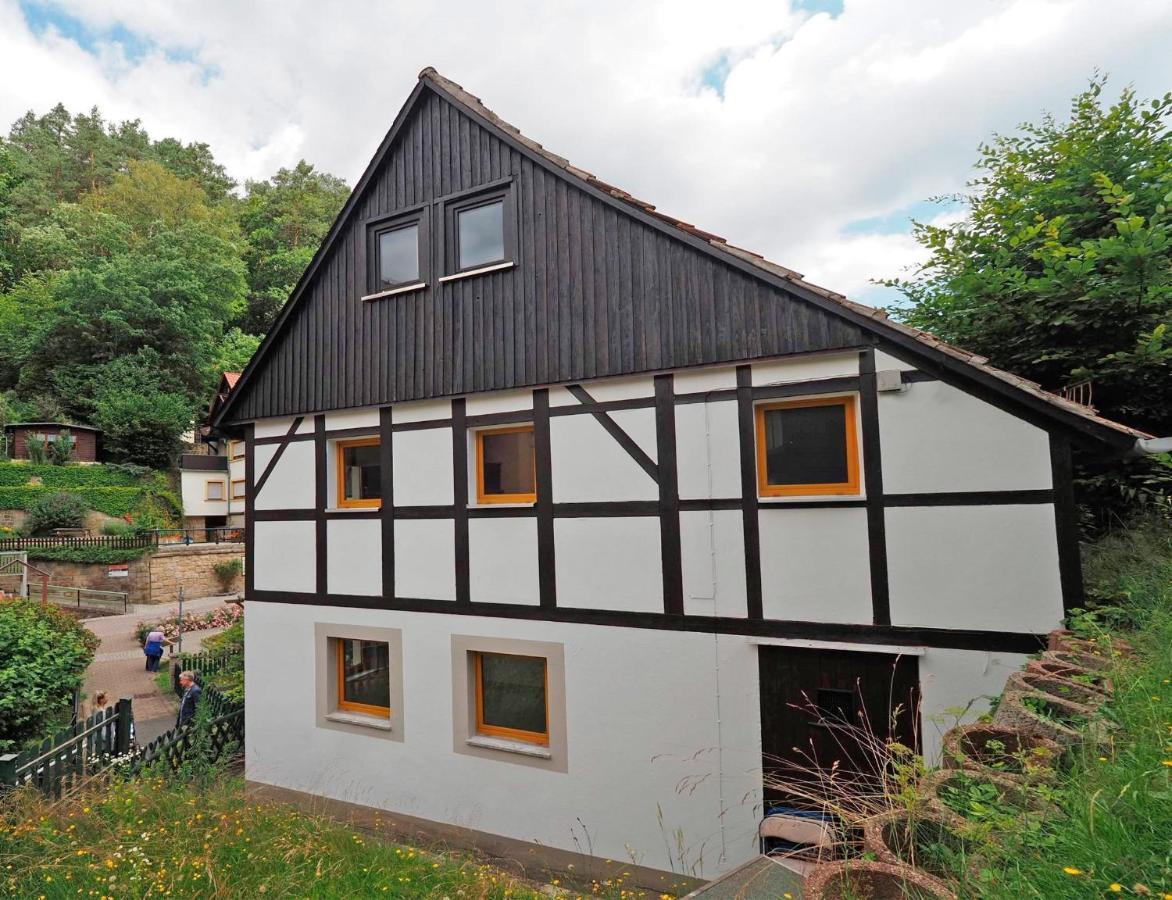 Haus Felsental Appartement Rathen Buitenkant foto