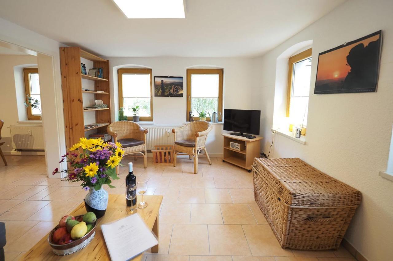 Haus Felsental Appartement Rathen Buitenkant foto