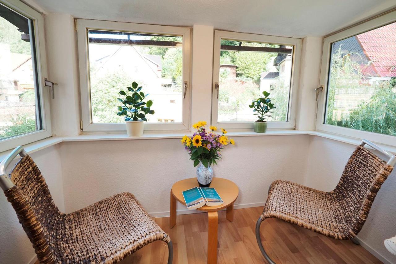 Haus Felsental Appartement Rathen Buitenkant foto